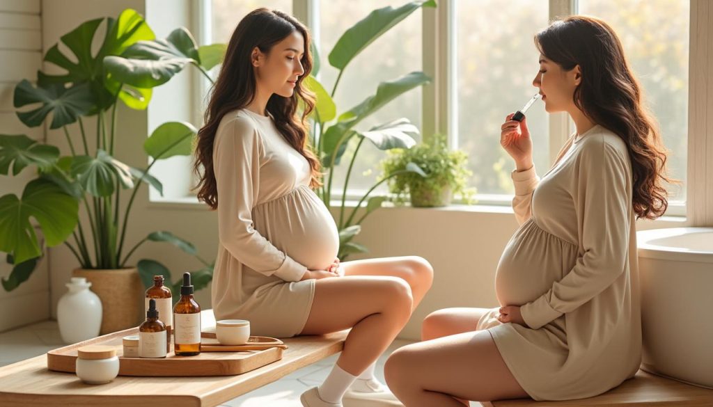 découvrez ma routine beauté naturelle spécialement adaptée pendant la grossesse pour prendre soin de votre peau en douceur et en toute sécurité.