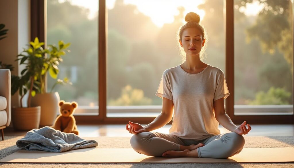 découvrez notre méditation guidée spécialement conçue pour les jeunes mamans, pour retrouver calme, sérénité et bien-être au quotidien.